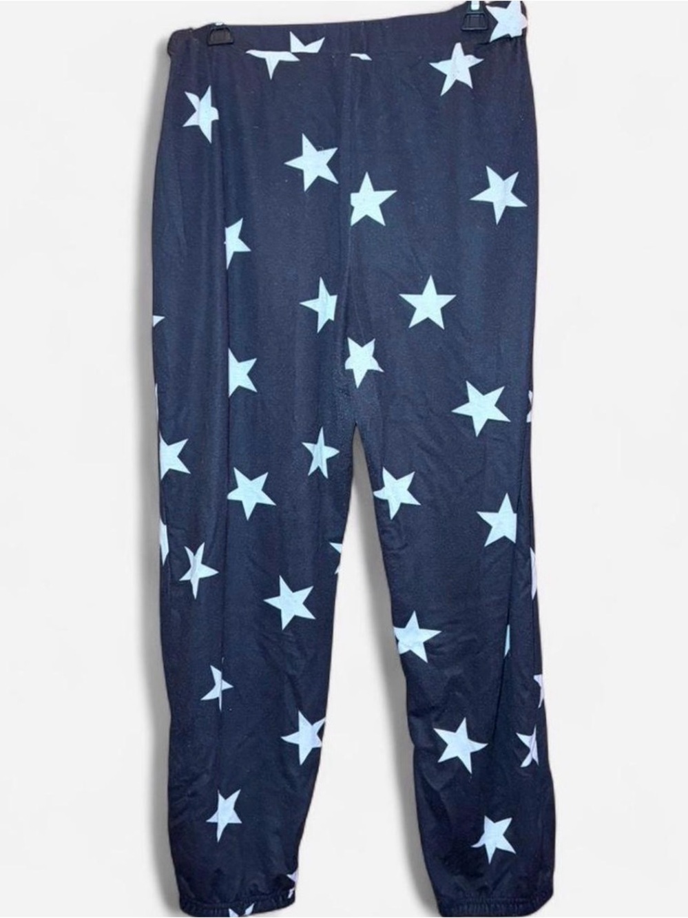 SHEIN Black and White Star Print Women Joggers